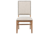 108542 Middleton Upholstered Dining Side Chair Beige (Set of 2)