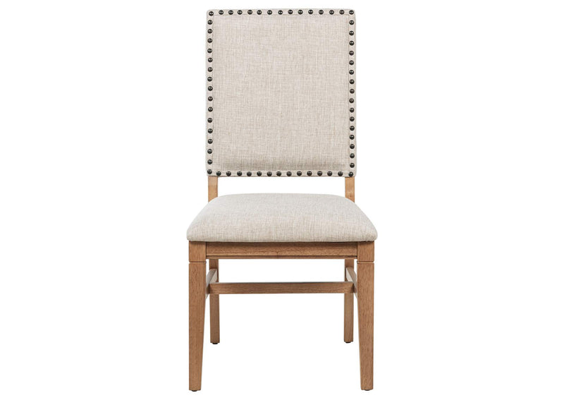 108542 Middleton Upholstered Dining Side Chair Beige (Set of 2)
