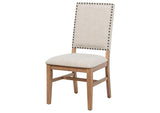 108542 Middleton Upholstered Dining Side Chair Beige (Set of 2)
