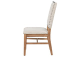 108542 Middleton Upholstered Dining Side Chair Beige (Set of 2)