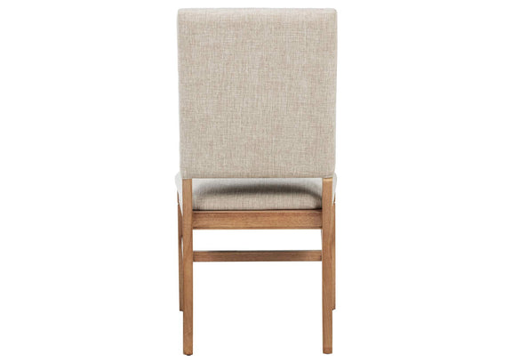 108542 Middleton Upholstered Dining Side Chair Beige (Set of 2)