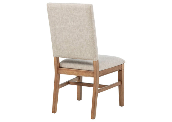 108542 Middleton Upholstered Dining Side Chair Beige (Set of 2)