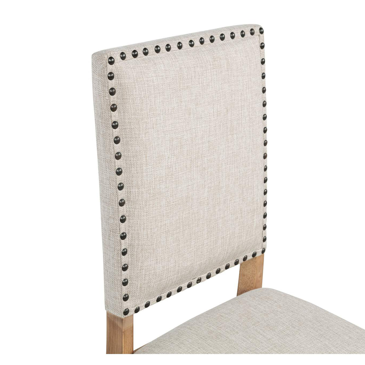 108542 Middleton Upholstered Dining Side Chair Beige (Set of 2)