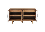 108545NAT Middleton 4-door Sideboard Server with Dual Drawers Natural