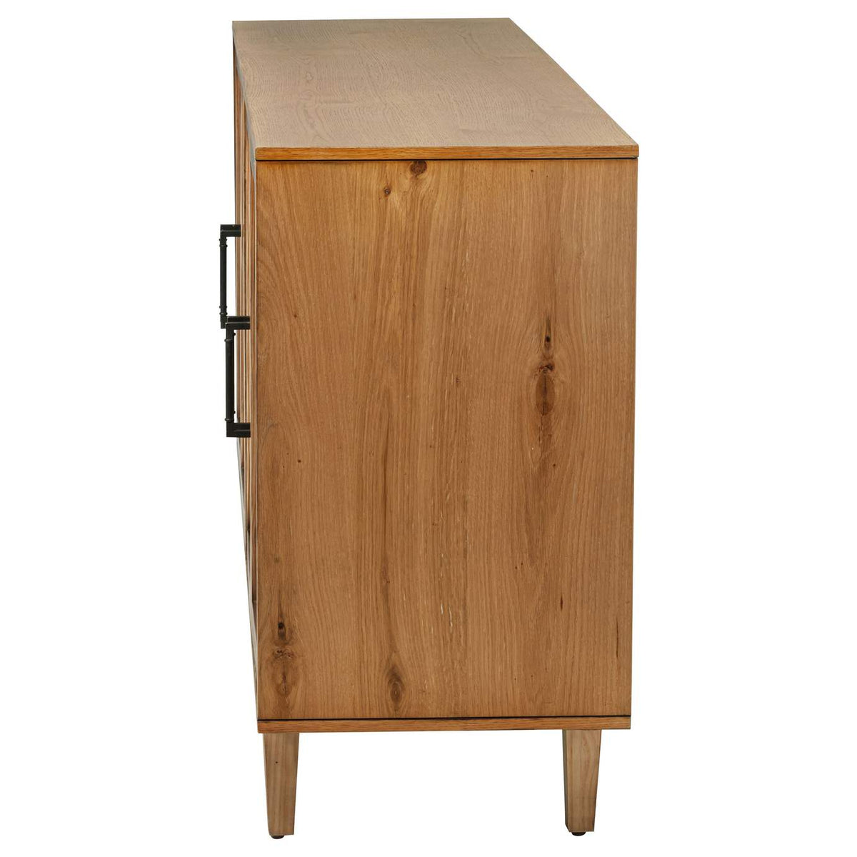108545NAT Middleton 4-door Sideboard Server with Dual Drawers Natural