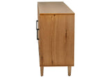 108545NAT Middleton 4-door Sideboard Server with Dual Drawers Natural