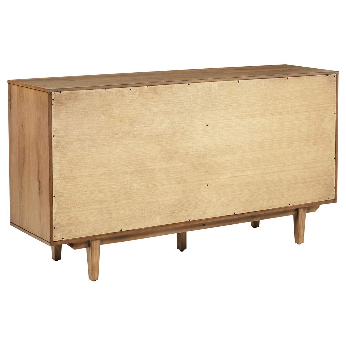 108545NAT Middleton 4-door Sideboard Server with Dual Drawers Natural