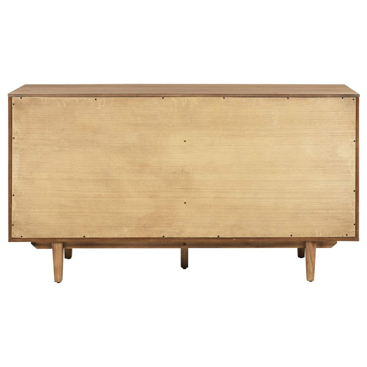 108545NAT Middleton 4-door Sideboard Server with Dual Drawers Natural