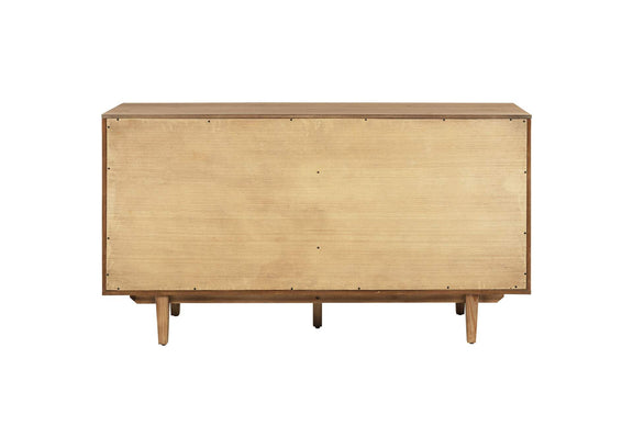 108545NAT Middleton 4-door Sideboard Server with Dual Drawers Natural