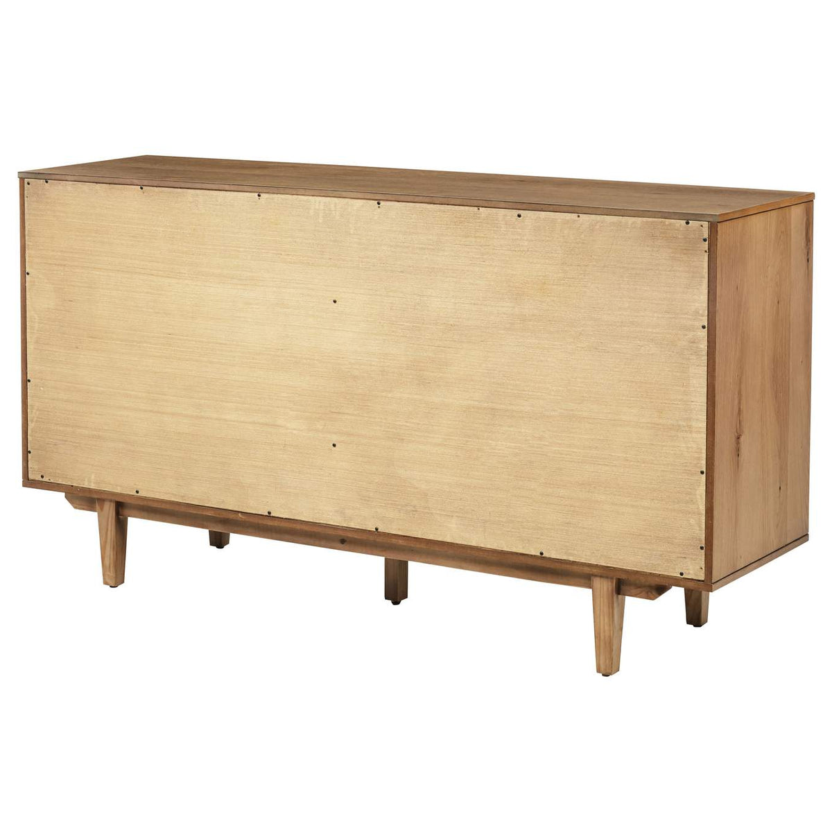 108545NAT Middleton 4-door Sideboard Server with Dual Drawers Natural