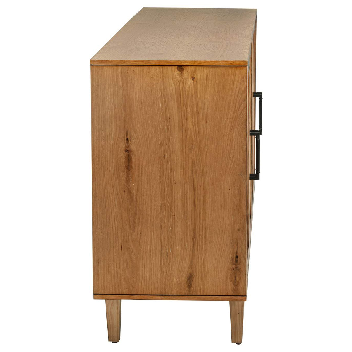 108545NAT Middleton 4-door Sideboard Server with Dual Drawers Natural