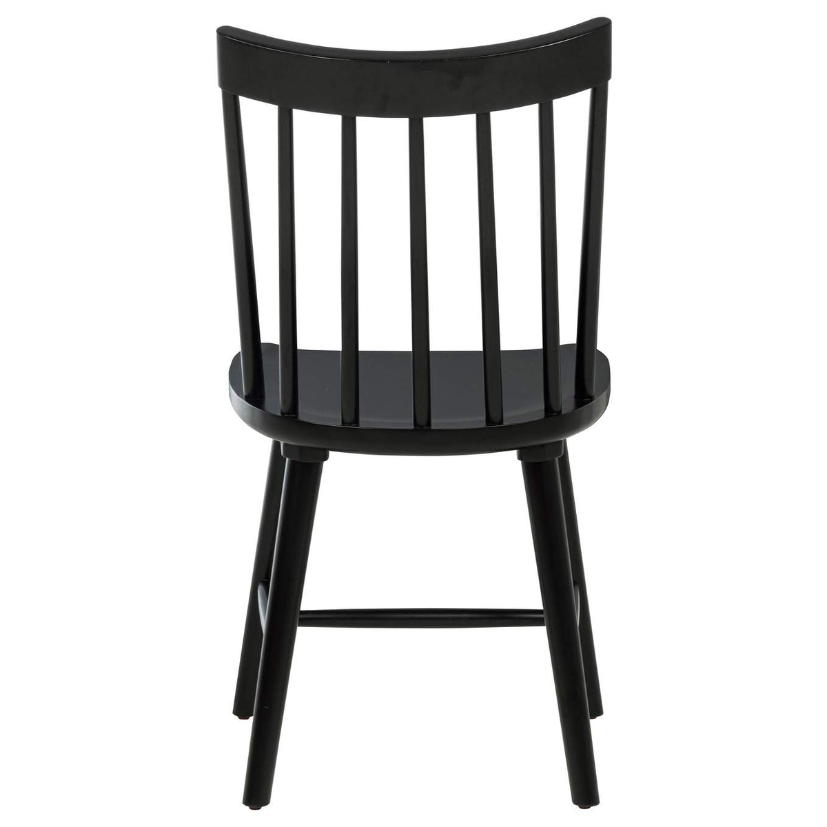 108546BLK Middleton Solid Wood Dining Side Chair Black (Set of 2)