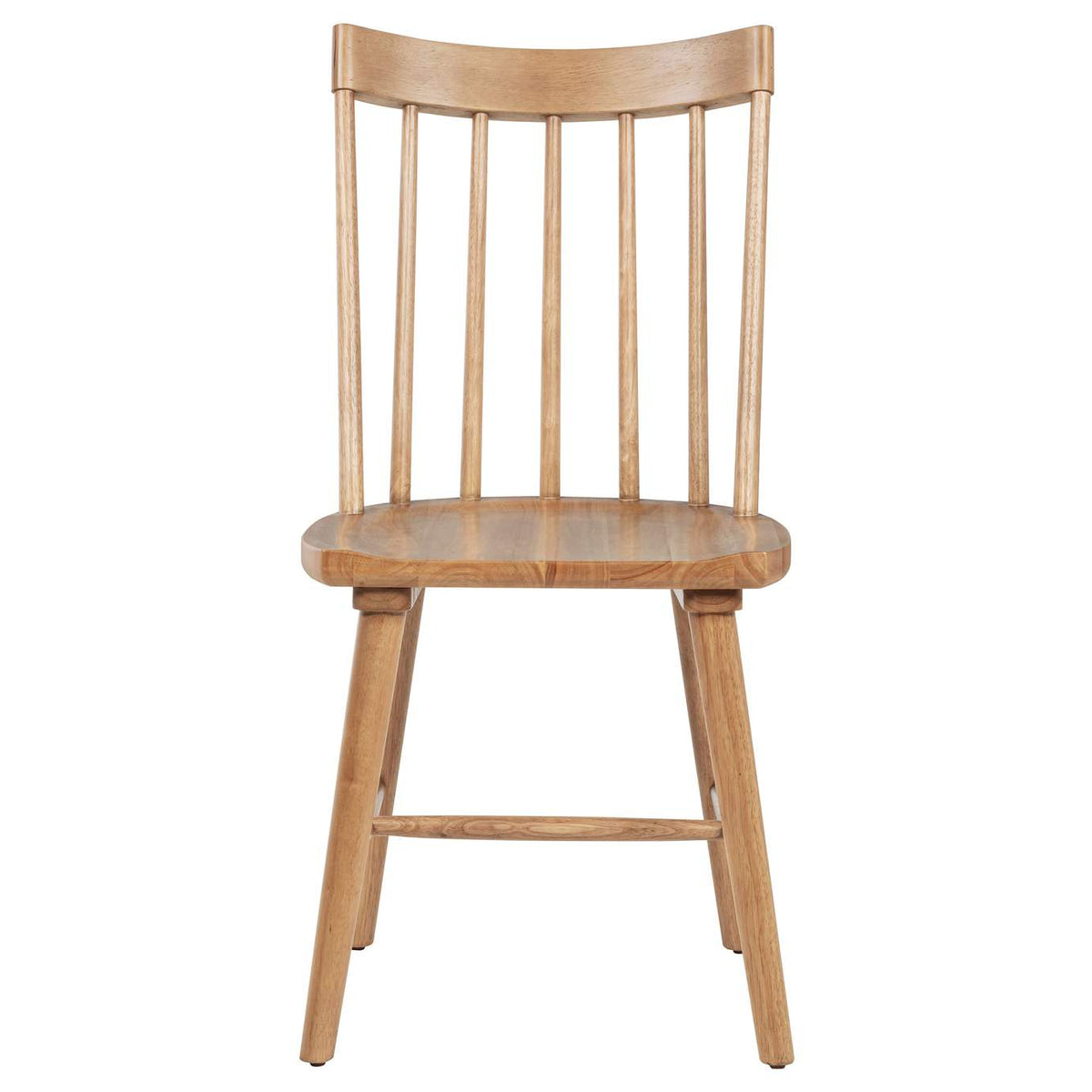 108546NAT Middleton Solid Wood Dining Side Chair Brown (Set of 2)