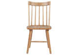108546NAT Middleton Solid Wood Dining Side Chair Brown (Set of 2)