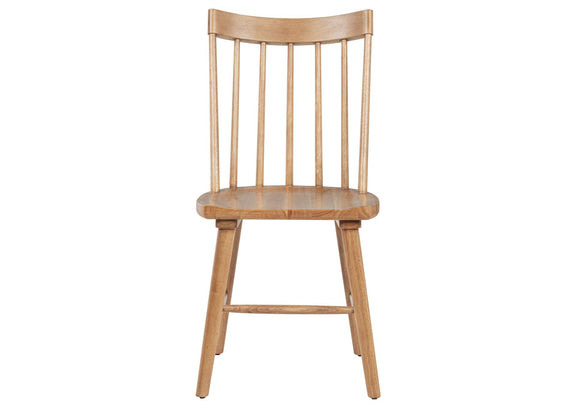108546NAT Middleton Solid Wood Dining Side Chair Brown (Set of 2)