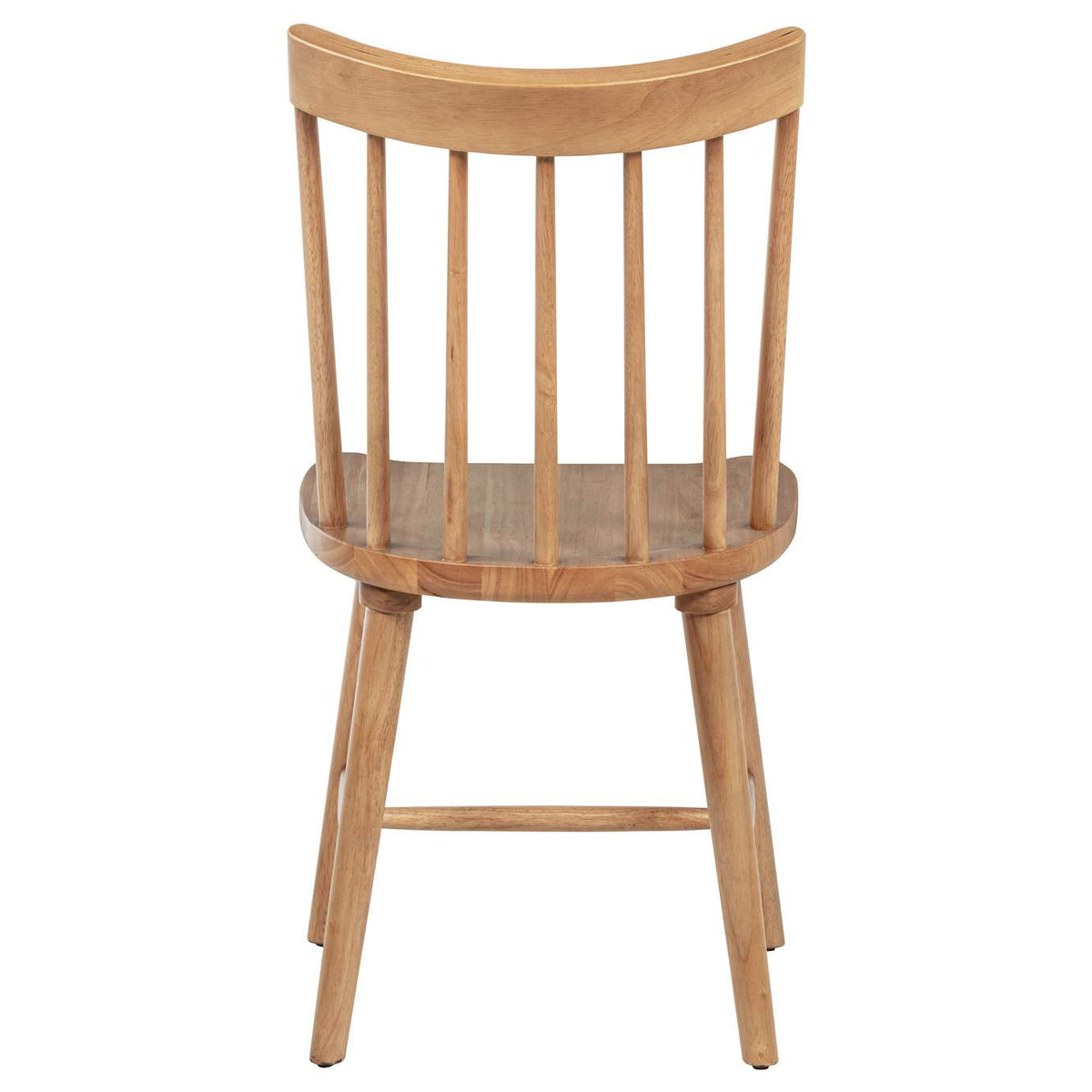 108546NAT Middleton Solid Wood Dining Side Chair Brown (Set of 2)
