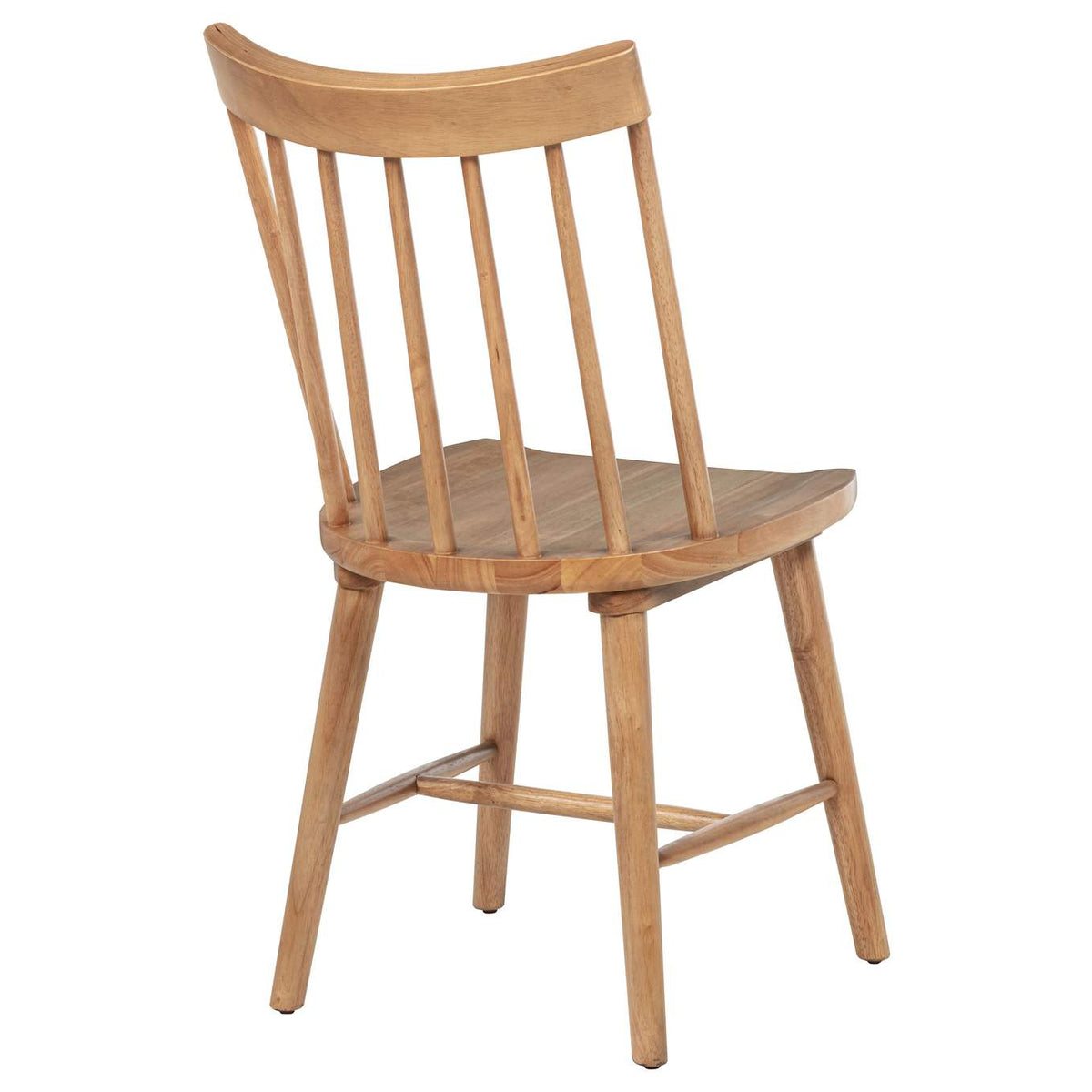 108546NAT Middleton Solid Wood Dining Side Chair Brown (Set of 2)