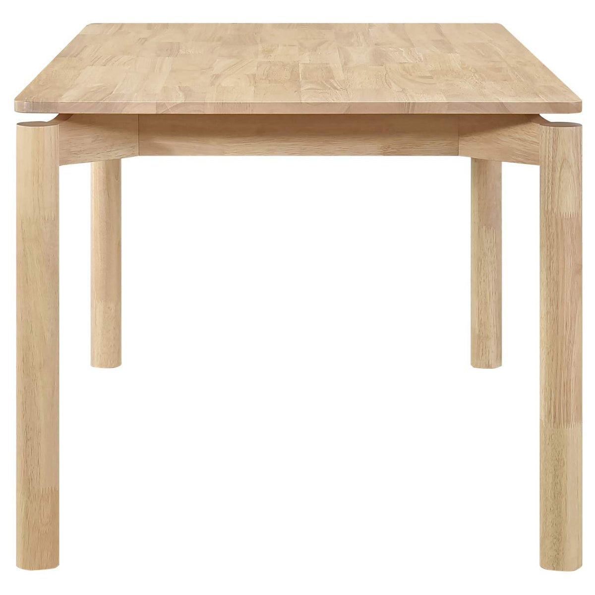 108551-S5 Parkridge 5-piece 59-inch Wood Dining Set White Washed