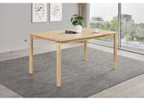 108551 Parkridge 59-inch Rectangular Dining Table White Washed