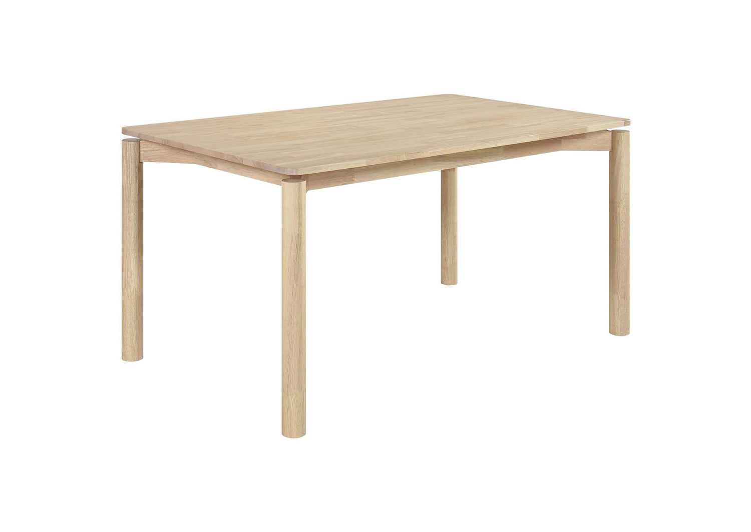 108551 Parkridge 59-inch Rectangular Dining Table White Washed