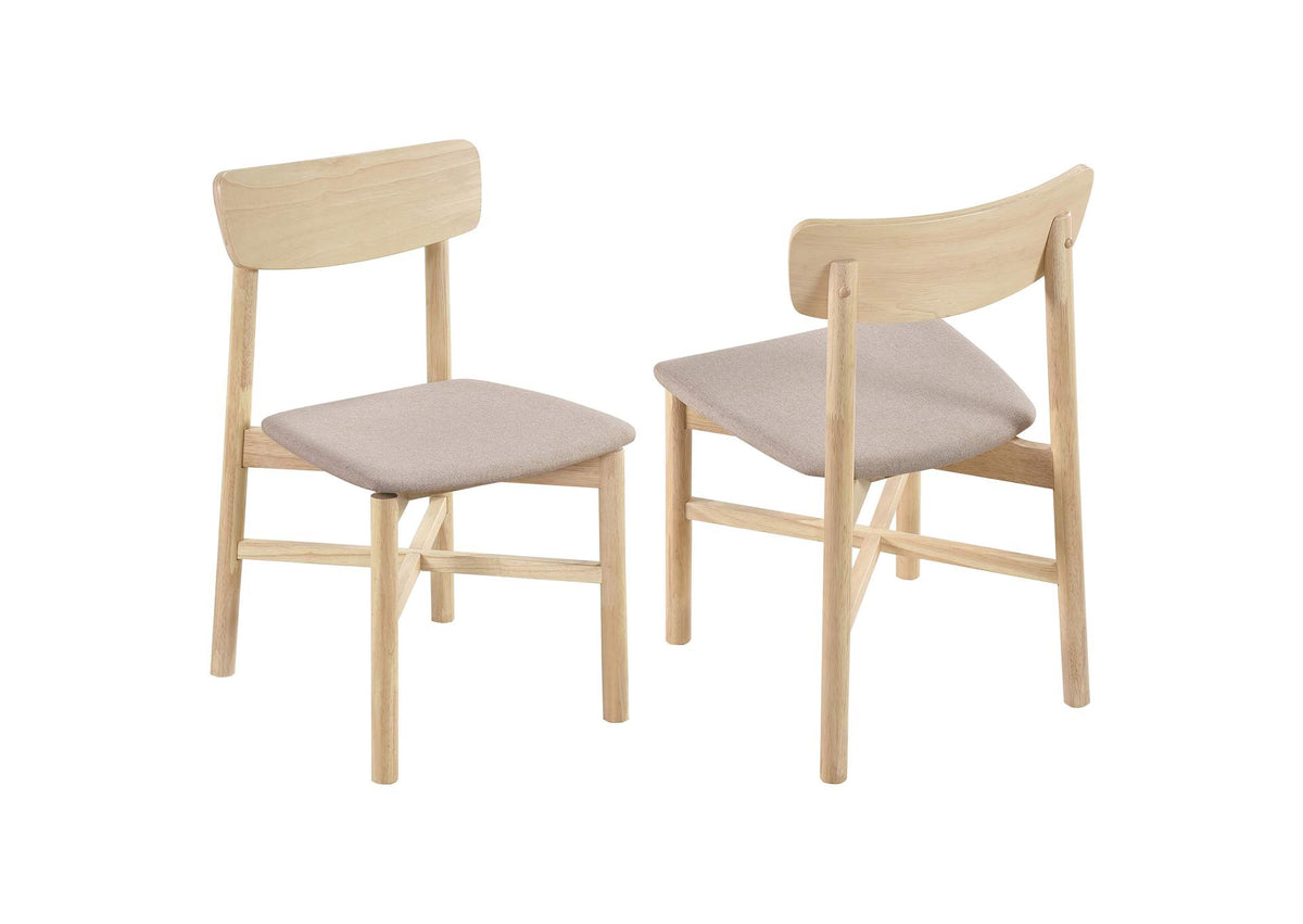 108552 Parkridge Dining Side Chair White Washed (Set of 2)