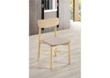 108552 Parkridge Dining Side Chair White Washed (Set of 2)