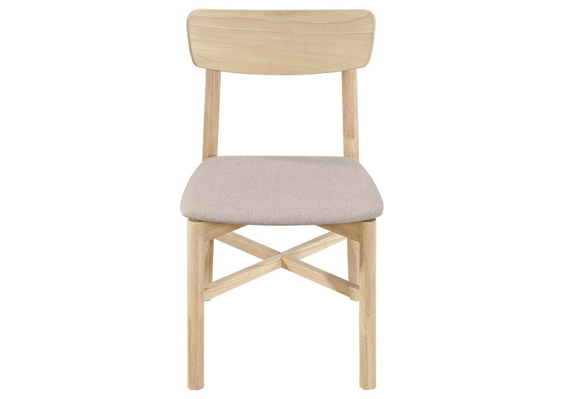 108552 Parkridge Dining Side Chair White Washed (Set of 2)