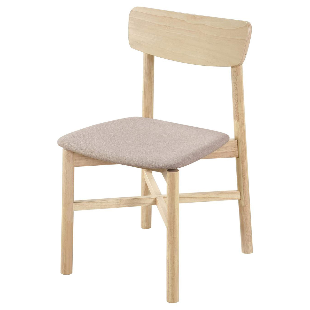 108552 Parkridge Dining Side Chair White Washed (Set of 2)