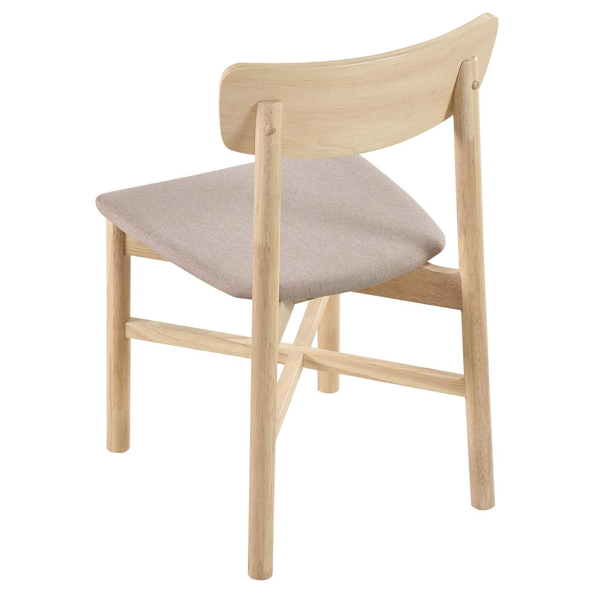 108552 Parkridge Dining Side Chair White Washed (Set of 2)
