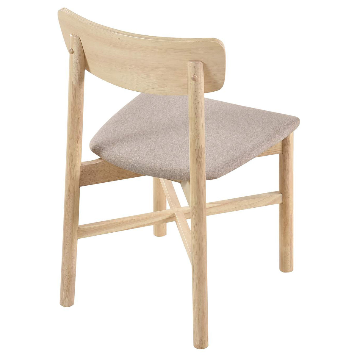 108552 Parkridge Dining Side Chair White Washed (Set of 2)