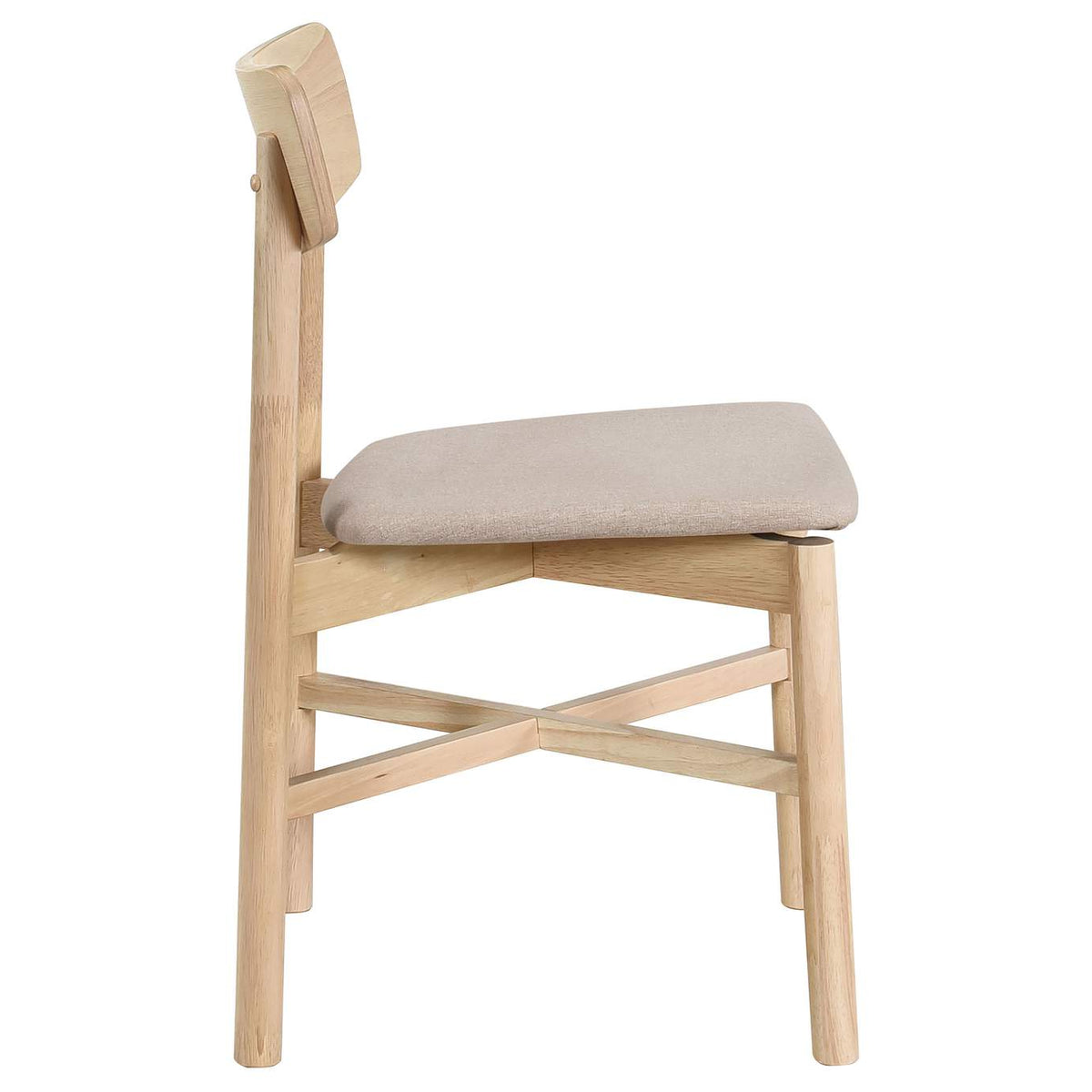 108552 Parkridge Dining Side Chair White Washed (Set of 2)