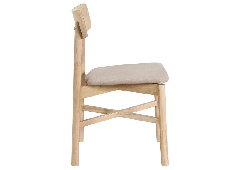 108552 Parkridge Dining Side Chair White Washed (Set of 2)