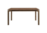 108561-S5 Parkridge 5-piece 59-inch Wood Dining Set Natural Walnut