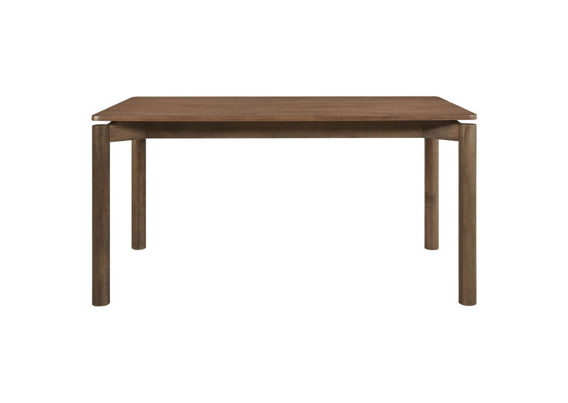 108561-S5 Parkridge 5-piece 59-inch Wood Dining Set Natural Walnut