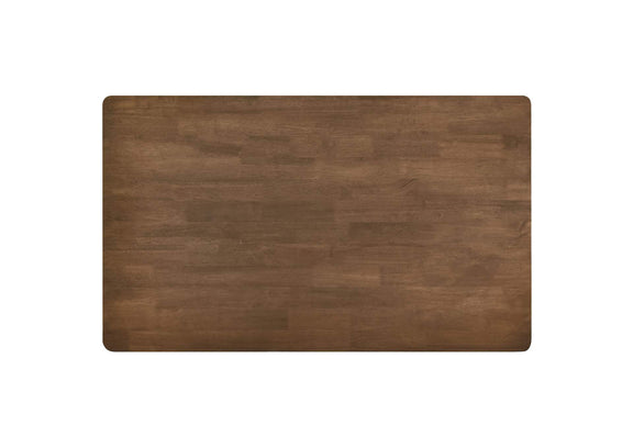 108561-S5 Parkridge 5-piece 59-inch Wood Dining Set Natural Walnut