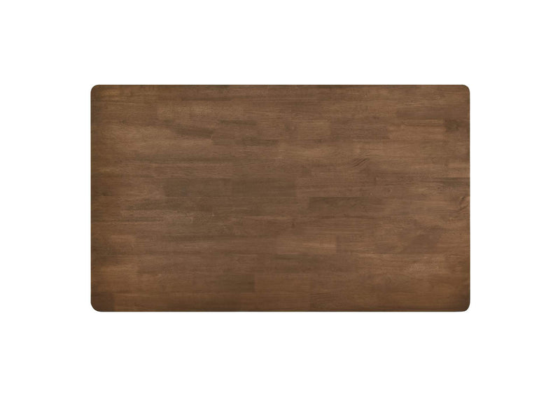 108561-S7 Parkridge 7-piece 59-inch Wood Dining Set Natural Walnut