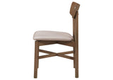 108562 Parkridge Dining Side Chair Natural Walnut (Set of 2)