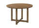 108570 Crestmore 46-inch Round Wood Dining Table Walnut