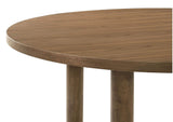 108570 Crestmore 46-inch Round Wood Dining Table Walnut