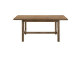 108571-S5 Crestmore 5-piece Rectangular Dining Table Set Walnut