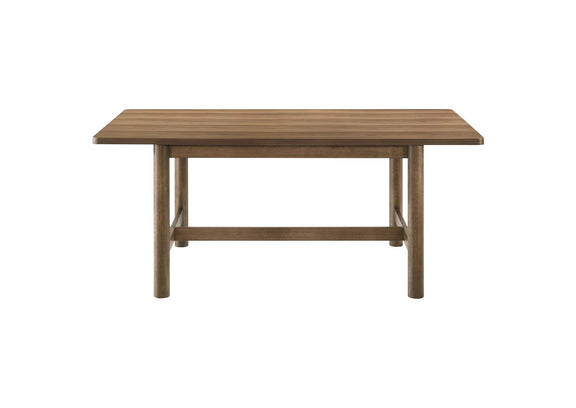 108571-S5 Crestmore 5-piece Rectangular Dining Table Set Walnut