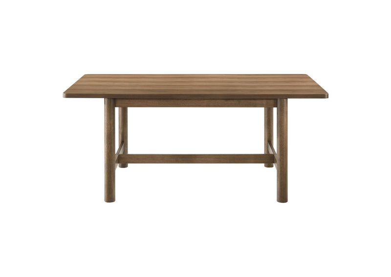108571-S5 Crestmore 5-piece Rectangular Dining Table Set Walnut