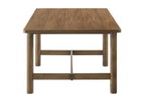 108571-S5 Crestmore 5-piece Rectangular Dining Table Set Walnut