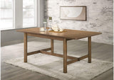 108571 Crestmore 71-inch Rectangular Wood Dining Table Walnut