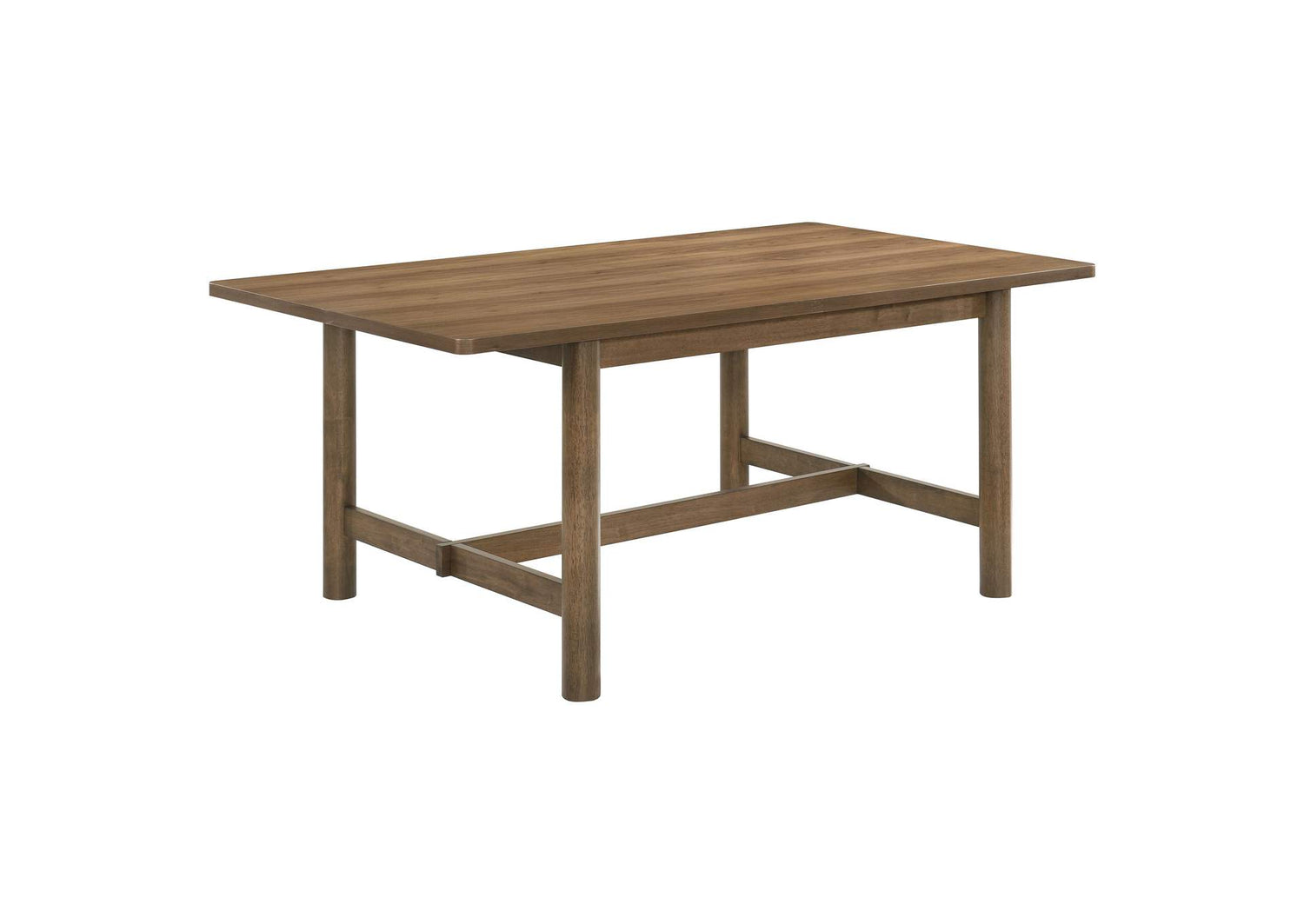 108571 Crestmore 71-inch Rectangular Wood Dining Table Walnut