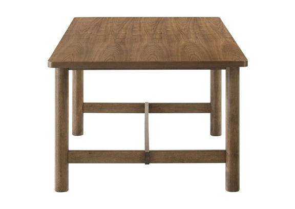 108571 Crestmore 71-inch Rectangular Wood Dining Table Walnut