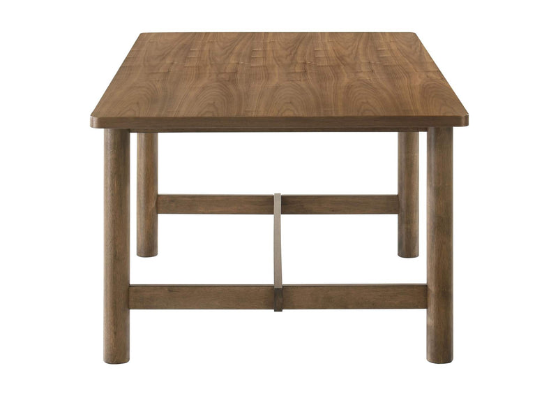 108571 Crestmore 71-inch Rectangular Wood Dining Table Walnut