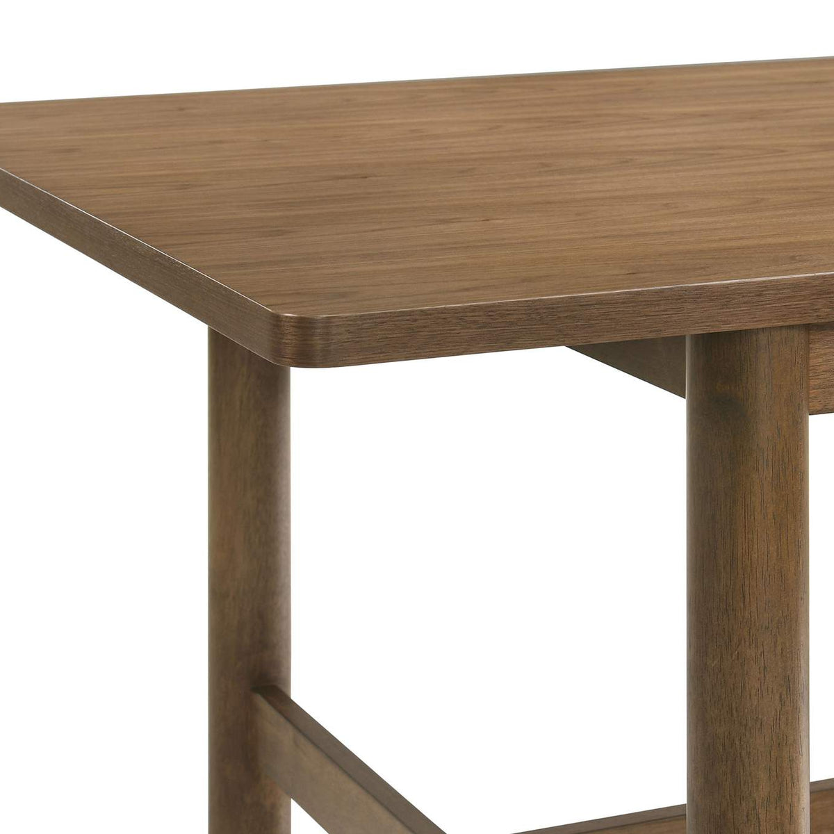 108571 Crestmore 71-inch Rectangular Wood Dining Table Walnut