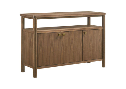 108575 Crestmore 52-inch Dining Cabinet Sideboard Buffet Walnut