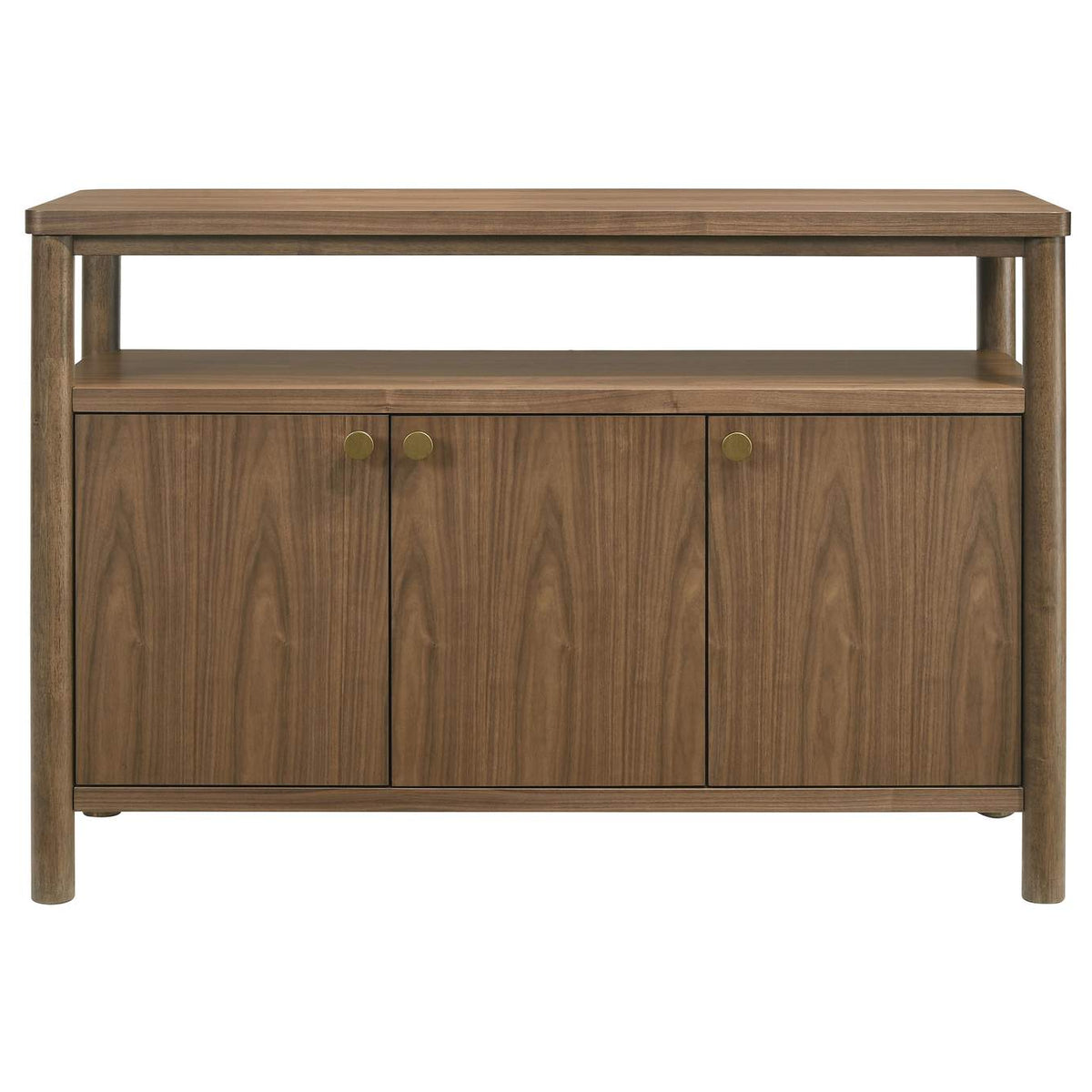 108575 Crestmore 52-inch Dining Cabinet Sideboard Buffet Walnut
